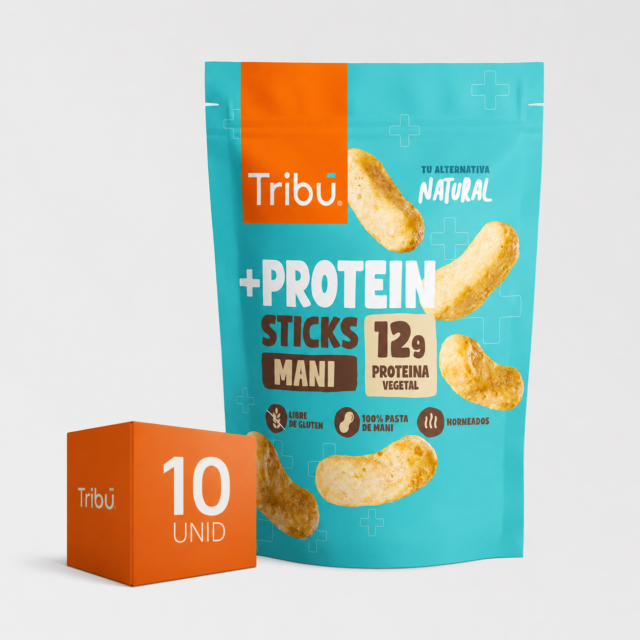 Protein Sticks Maní 140g Tamaño XL (10 unidades)