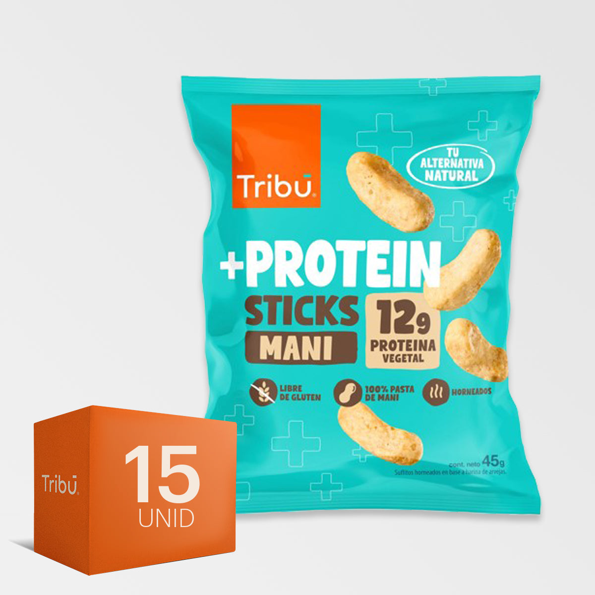 PROTEIN STICKS MANI 45g (15 UNIDADES)