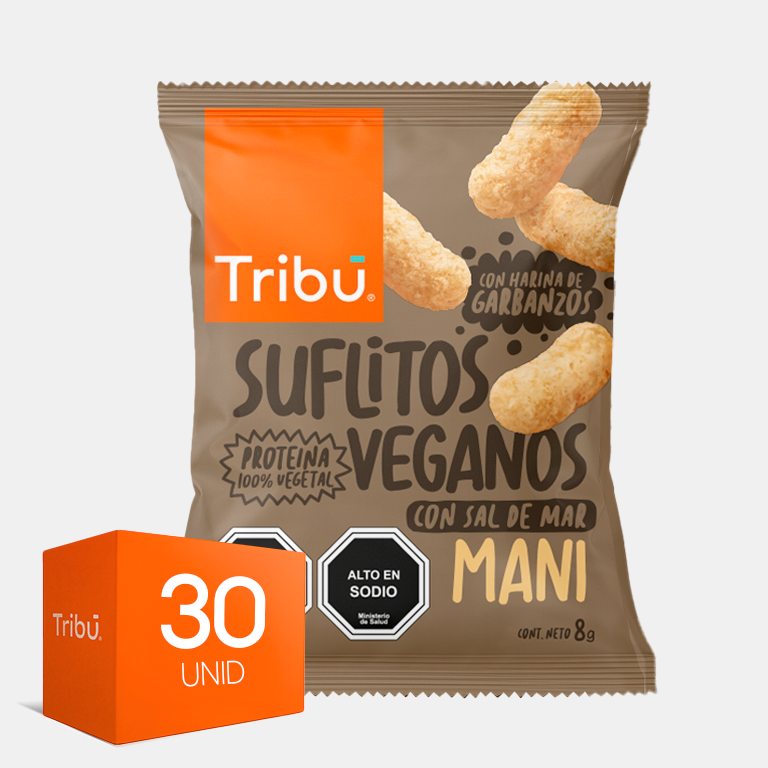 SUFLITOS MANÍ 8GR (30 UNIDADES)
