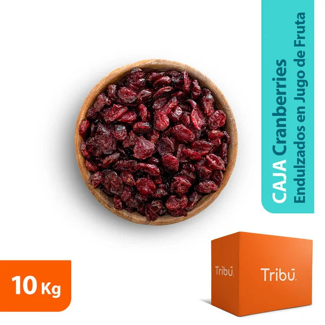 CRANBERRIES ENDULZADO EN JUGO DE FRUTA 10KG