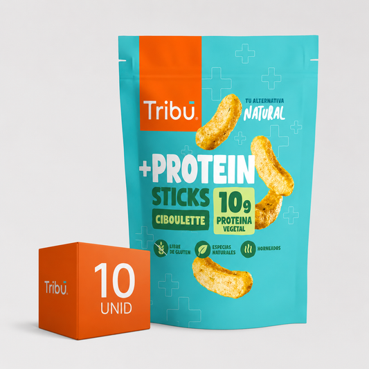 Protein Sticks Ciboulette 140g Tamaño XL (10 unidades)
