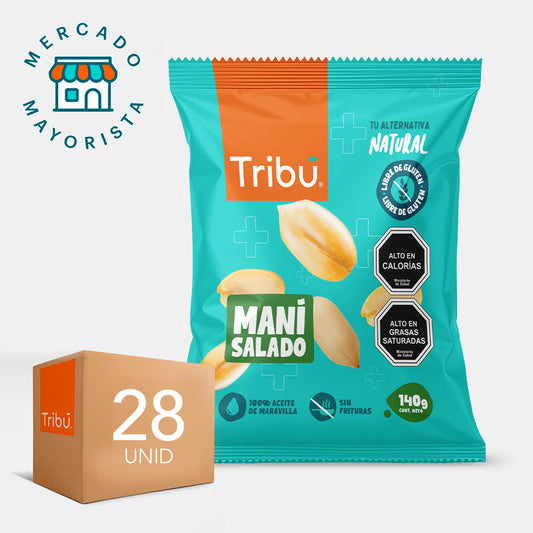 Mani Salado 140g (28 unidades)