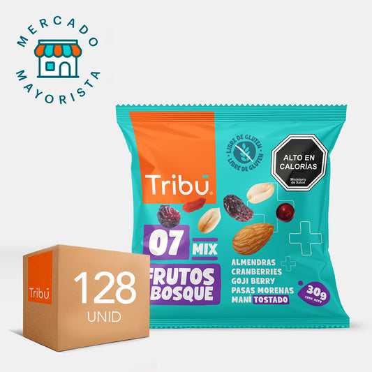 MIX FRUTOS DEL BOSQUE TRIBÚ 30 GRS (CAJA MÁSTER 128 UNIDADES)