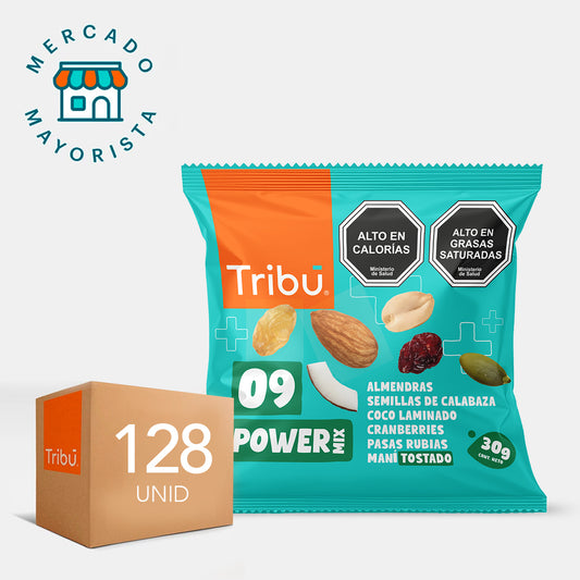 MIX POWER MIX TRIBÚ 30 GRS (CAJA MÁSTER 128 UNIDADES)