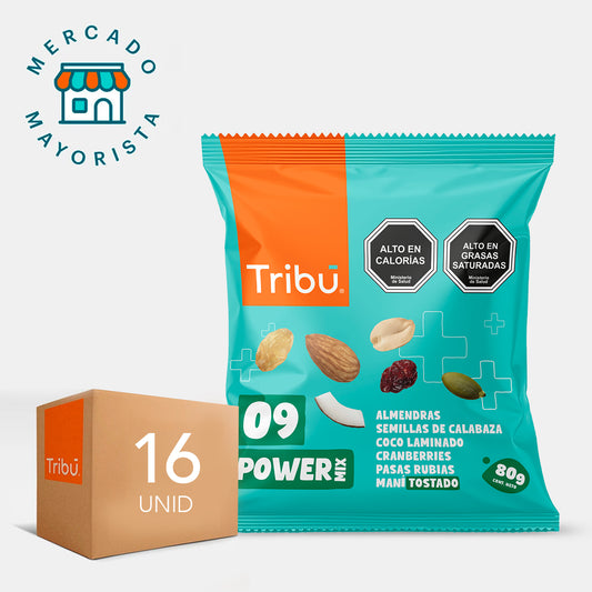 MIX POWER MIX TRIBÚ 80 GRS (CAJA MÁSTER 16 UNIDADES)