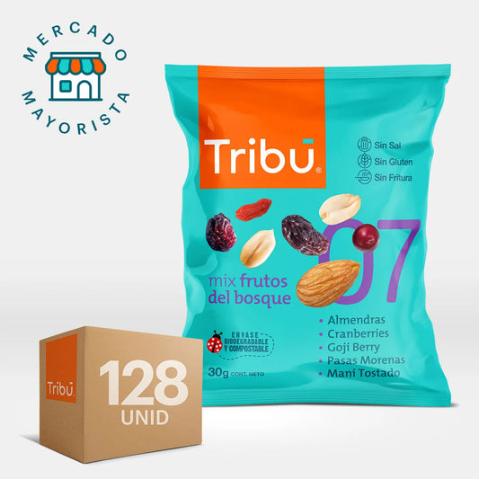 MIX FRUTOS DEL BOSQUE TRIBÚ 30 GRS (CAJA MÁSTER 128 UNIDADES)