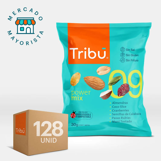 MIX POWER MIX TRIBÚ 30 GRS (CAJA MÁSTER 128 UNIDADES)